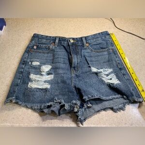 Wild Fable Distressed Blue Jean Shorts